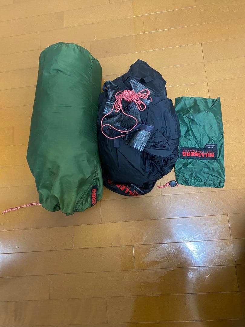 HILLEBERG ソウロ テント フットプリント、メッシュインナー付ヒルバーグ