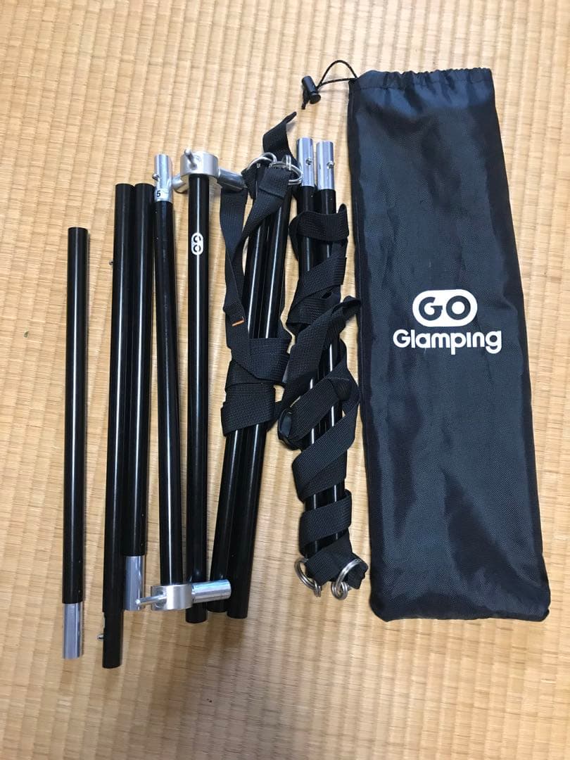 GOGlamping パップテント＋専用オプション＋二又ポール