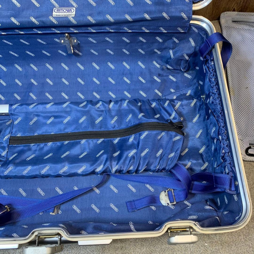 J816 RIMOWA TOPAS スーツケース 廃盤 2輪 青ロゴ リモワ