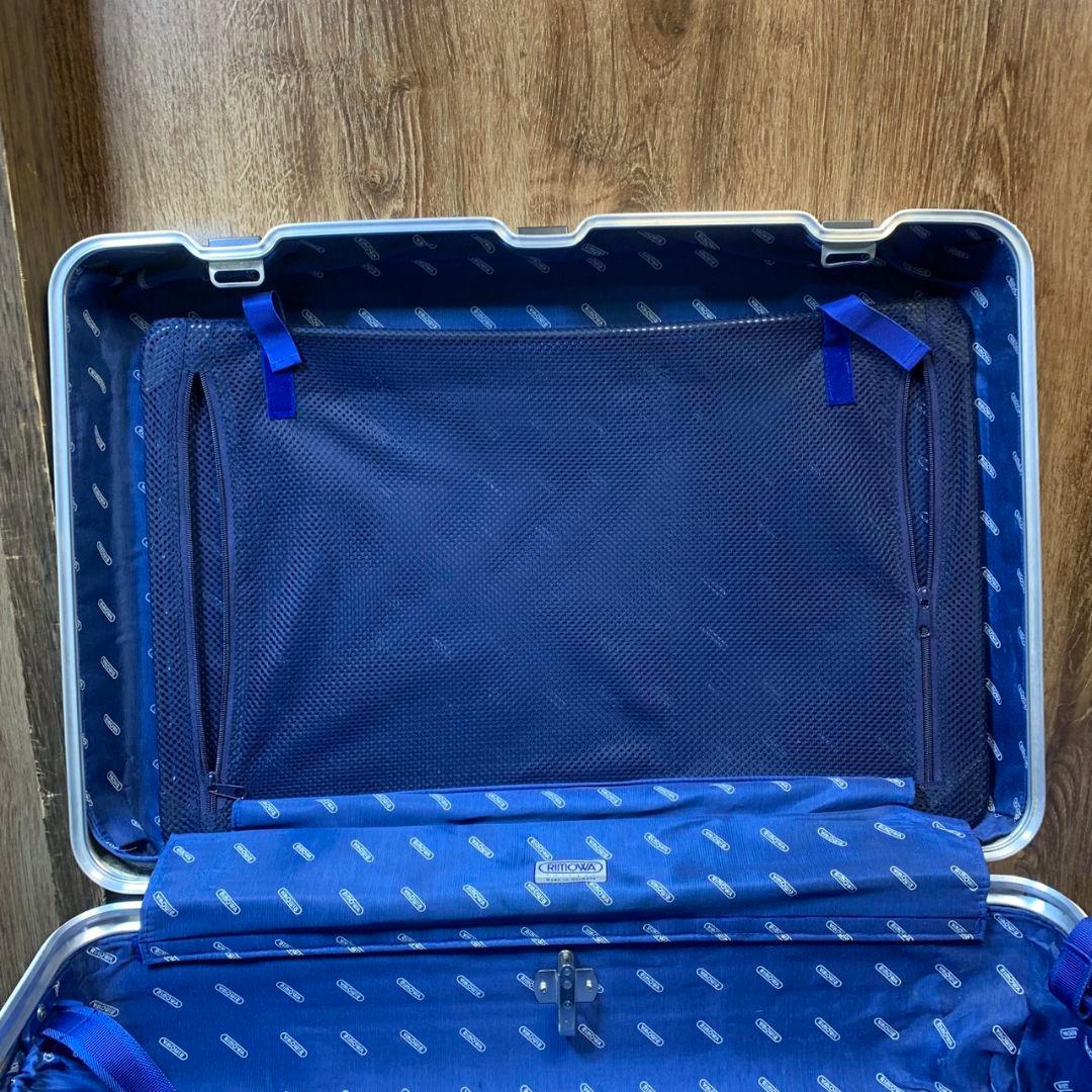 J816 RIMOWA TOPAS スーツケース 廃盤 2輪 青ロゴ リモワ