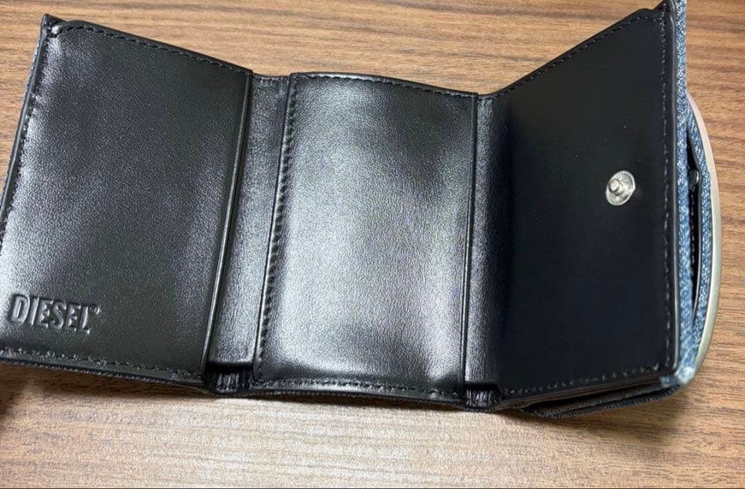 超美品✨正規品DIESEL デニム素材 財布 箱 保証書付き
