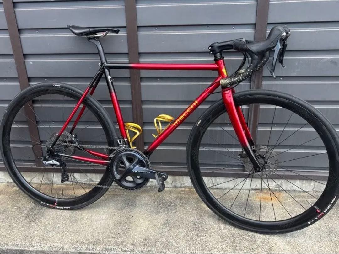 【美品】クロモリロードバイク macchi（マッキ） （ホイール除く）