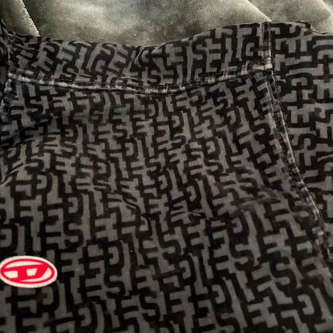 DIESEL D-UM-RIB-NE 2023AW パーカー　モノグラム