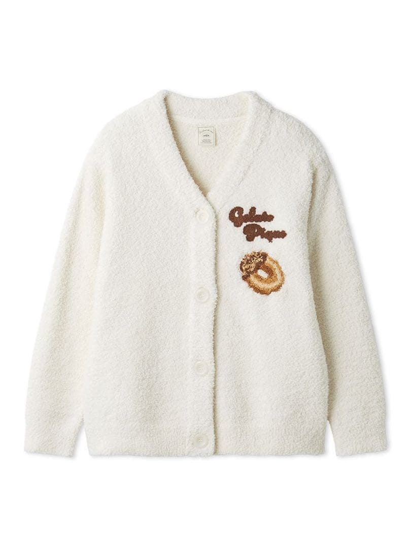 gelato pique（ジェラート ピケ）ドーナツジャガードカーディガン 新品