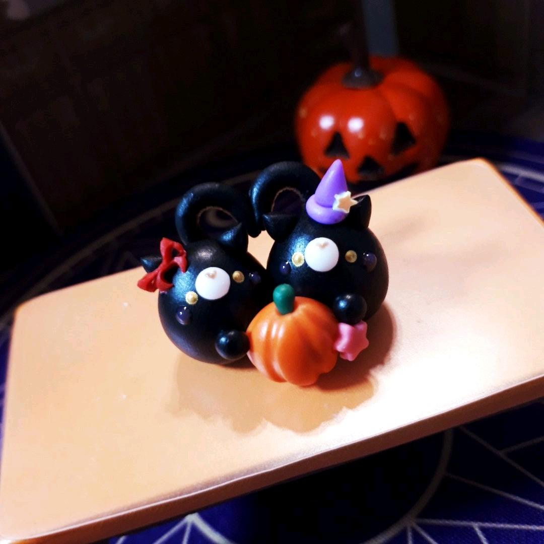 ハートシッポ♡仲良し黒猫★ハロウィン