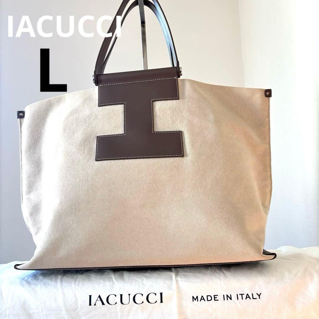 専用イアクッチ　トートバッグ　牛革　ソルベット L 大判L ブラウン 人気