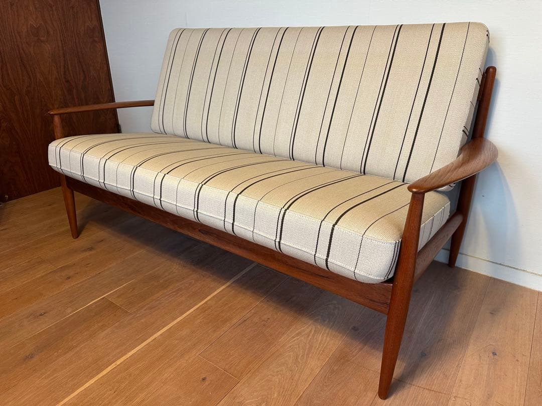 グレーテ　ヤルク　ソファ　北欧ビンテージ　デンマーク製　ウェグナー　フィンユール