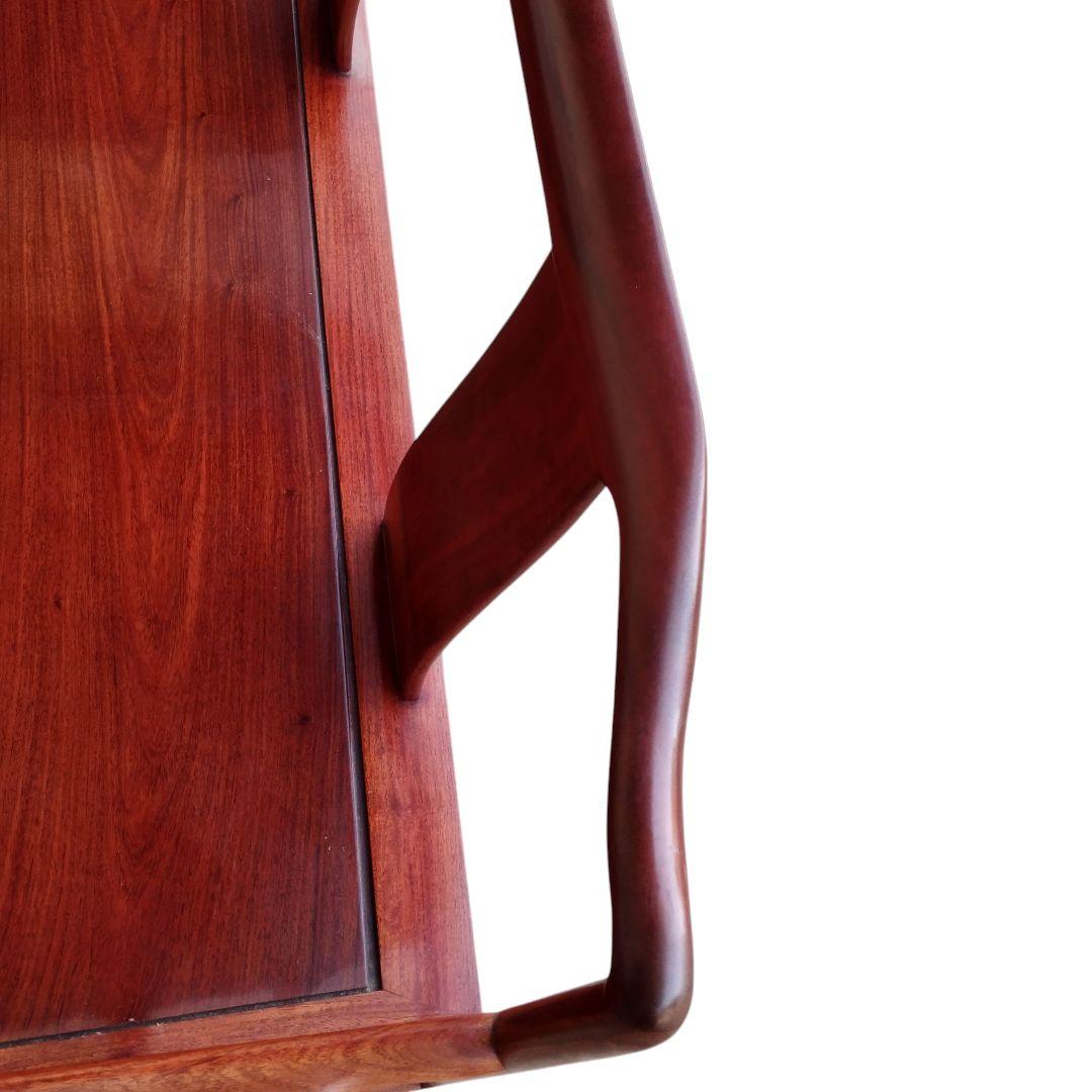 中国美術 唐木 アンティーク ヴィンテージ 唐木椅子　長椅子　昭和レトロ