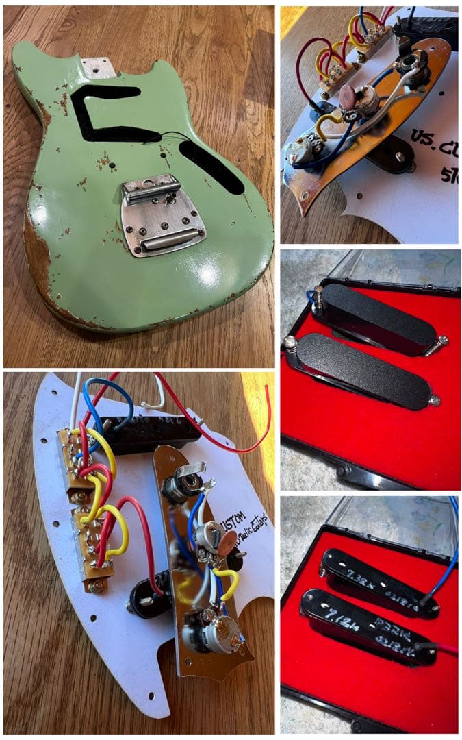 ⭐︎ハードレリック/ムスタングタイプ/フローティングトレモロ/サーフグリーン⭐︎