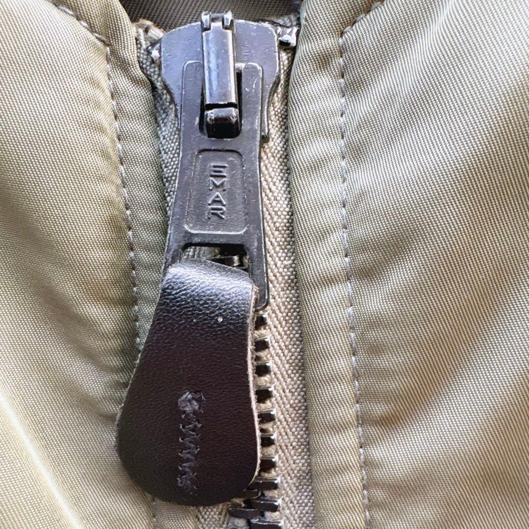 70s USAF 実物 MA-1 フライトジャケット EMAR ZIP 40