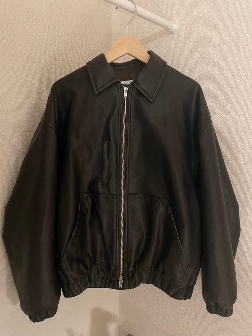 converse tokyo フェイクレザージャケット