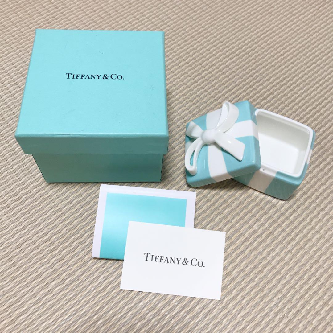 新品未使用★ティファニー小物入れ★廃盤
