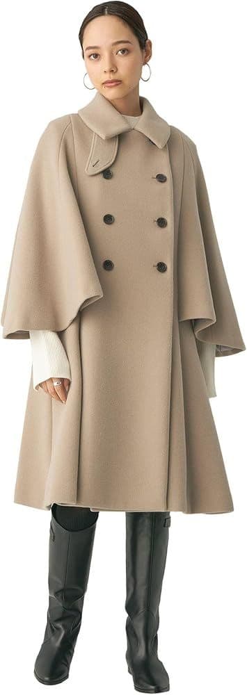 新品♡ユナイテッドアローズ　EMMEL REFINESケープ風コート