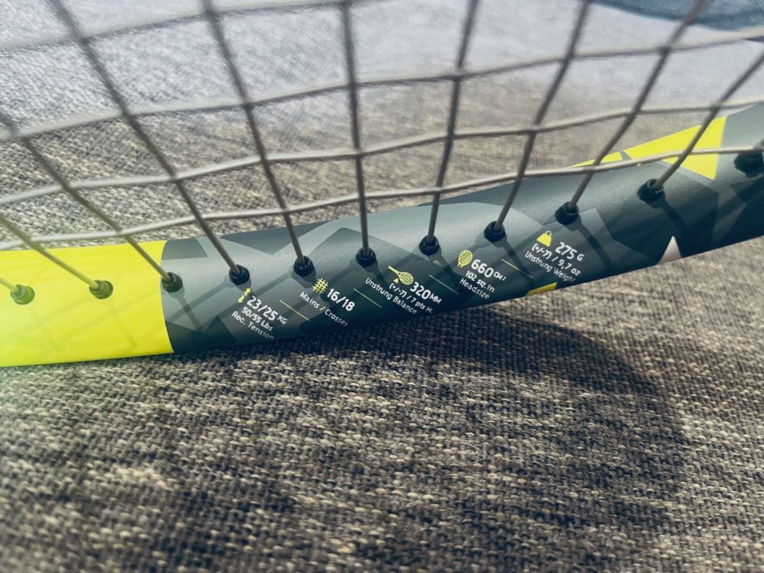 ＊値下げ＊超美品＊Babolat EVO Aero バボラ エボアエロ　G1