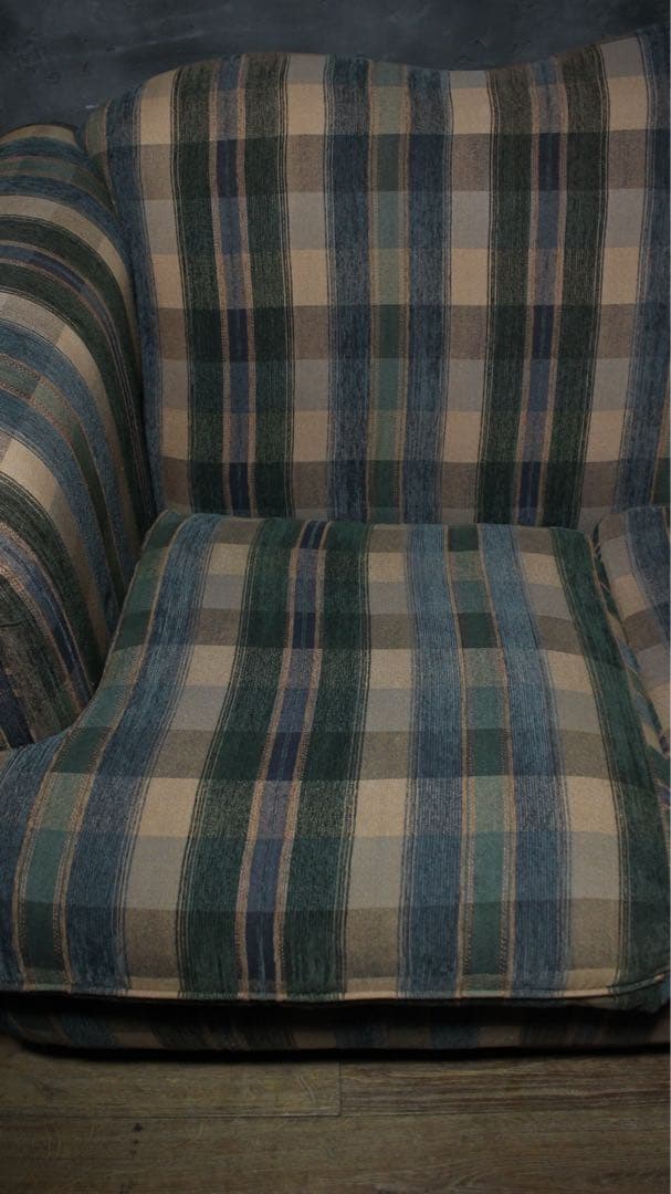 首都圏送無料〜約2m イタリアクラシック レトロ ファブリック35万前後 ソファ