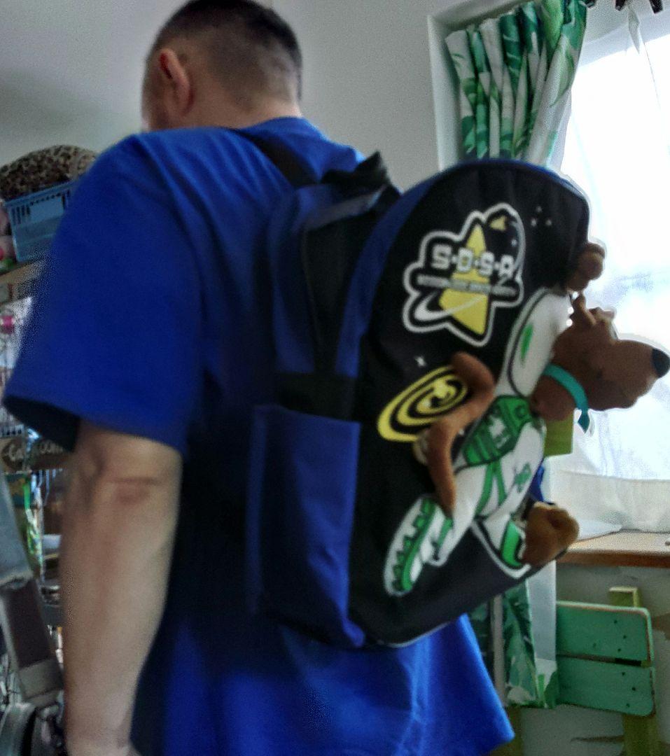 スクビー・ドゥー 宇宙服 リュック ヴィンテージ