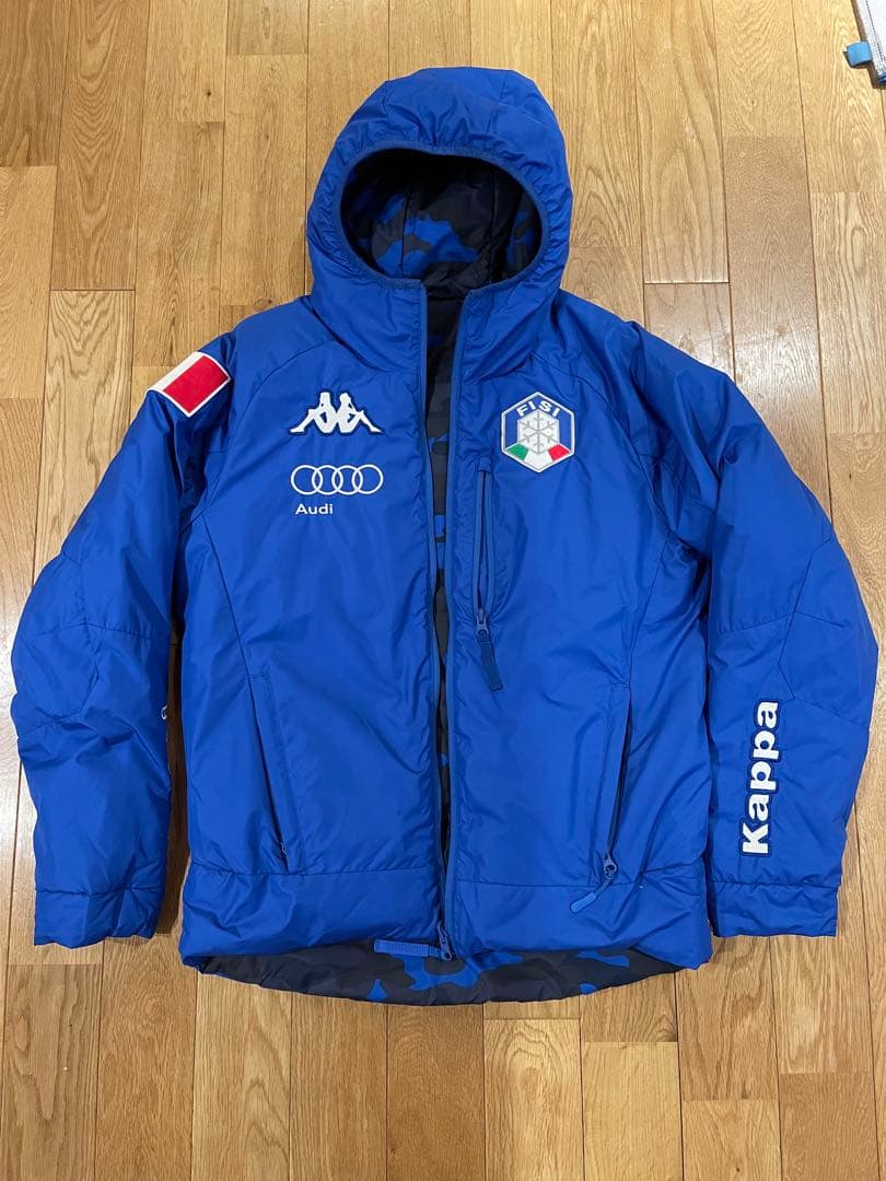 Kappa フード付きジャケット M 青