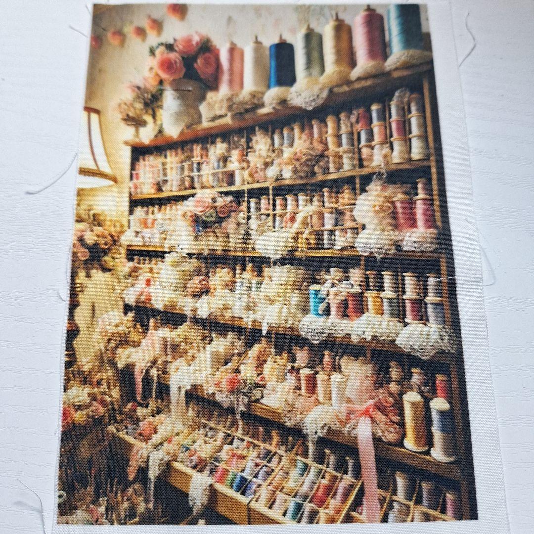 素敵なパネル生地　ハンドメイド