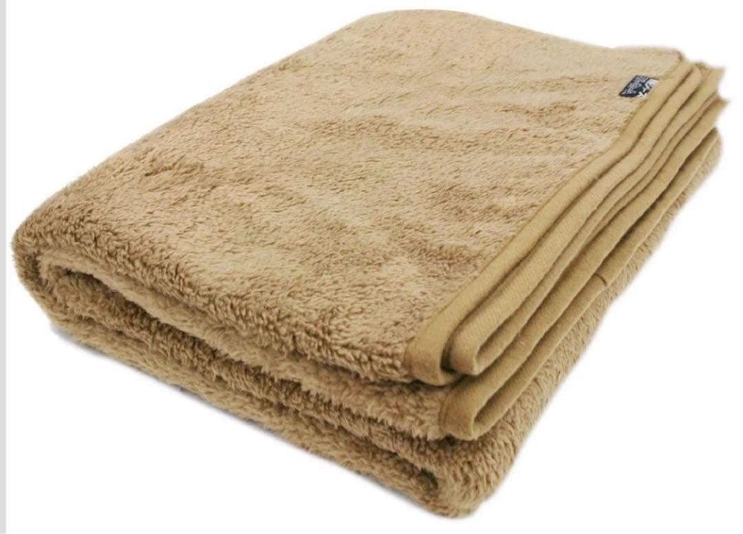 【美品】五層 エバーウォーム 保温ブランケット 断熱 ブラウン