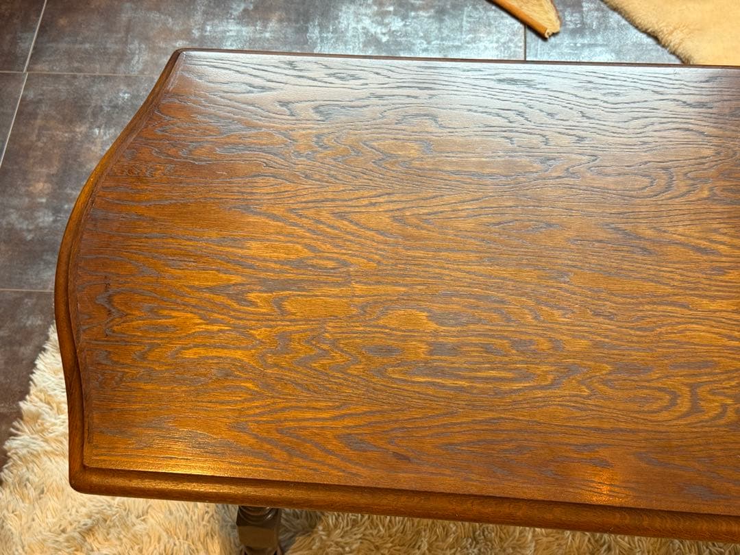 飛騨産業　ローテーブル　ビンテージ　アンティーク　センターテーブル　無垢材　IG