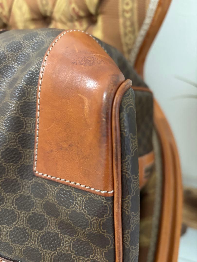 CELINE Paris ✨️マカダム トリオンフ ボストンバッグ