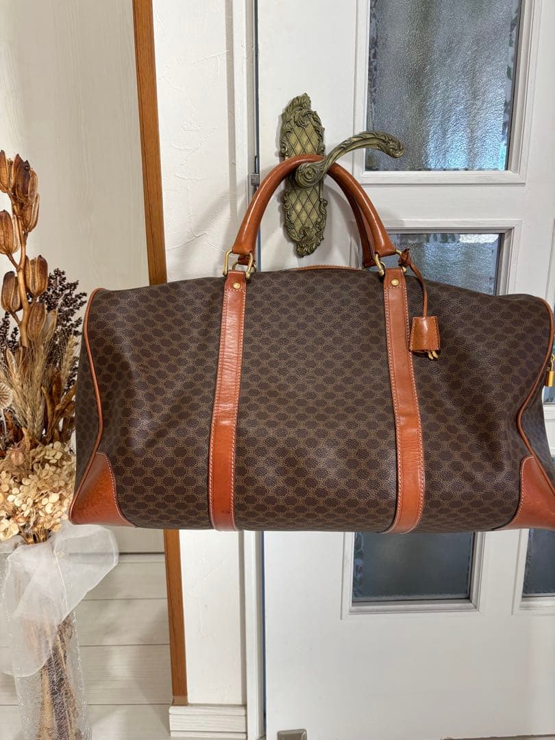 CELINE Paris ✨️マカダム トリオンフ ボストンバッグ