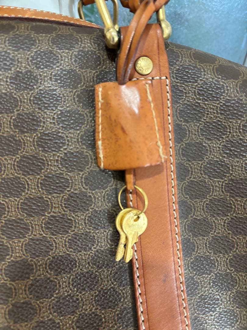 CELINE Paris ✨️マカダム トリオンフ ボストンバッグ