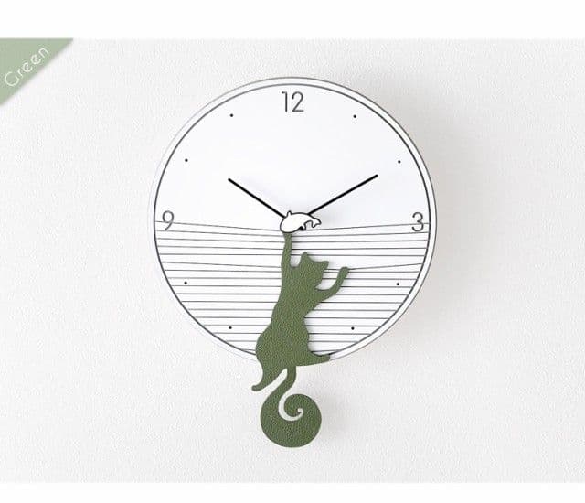 クリエイティブ ファッション モダン シンプル 芸術 雰囲気寝室 時計 ミュート