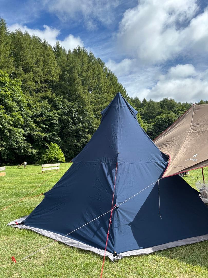 【あずきr34さん専用】【美品】クイックキャンプ TCワンポールテント ネイビー