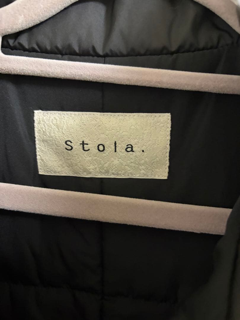 ストラ　Stola.プリマロフト＆パーテックス マフラー付きコート