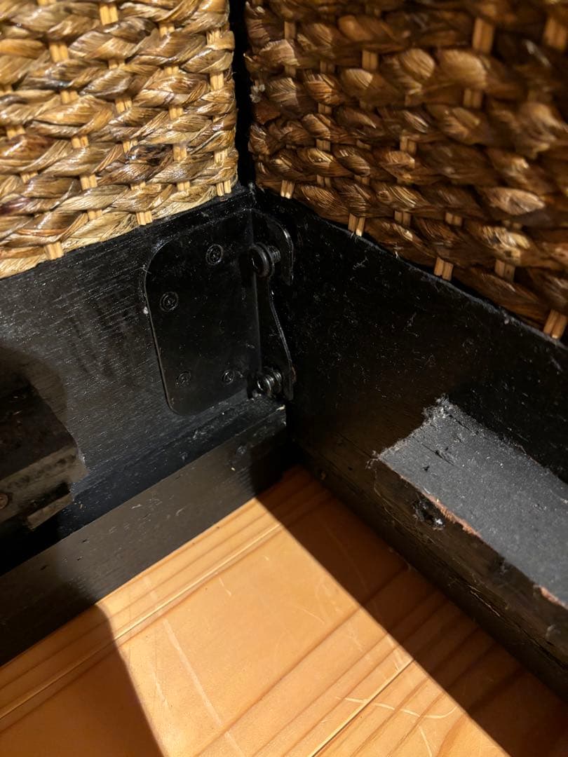 アジアン家具　ウォーターヒヤシンスベッドフレーム