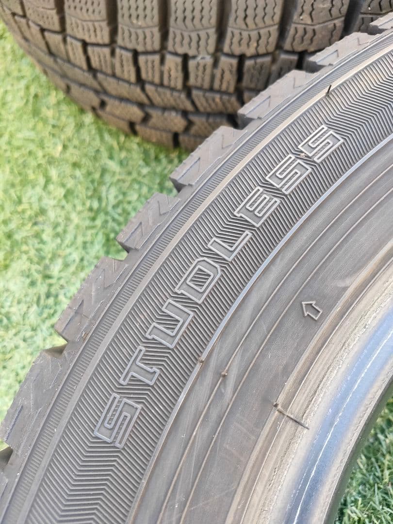 2023年製 バリ溝 DUNLOP ウィンターマックス 155/65R13