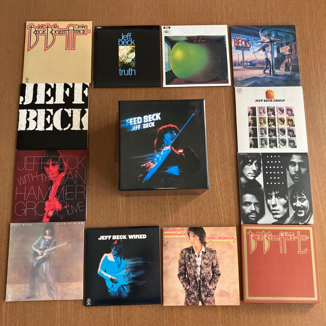 Jeff Beck 紙ジャケCD、特典BOXセット全種＋２ ジェフ・ベック