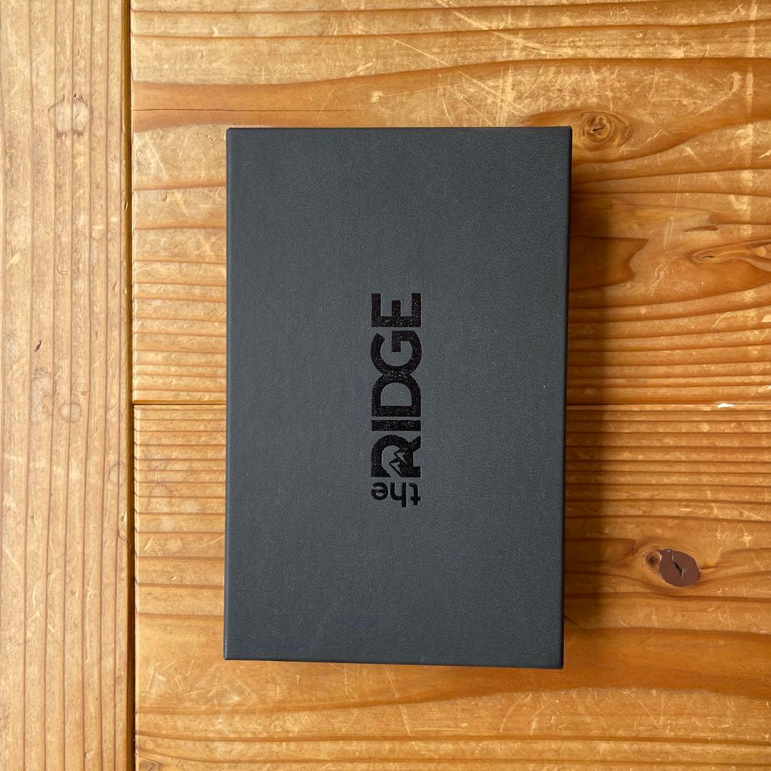 The Ridge マネークリップ&カードケース　マットブラック