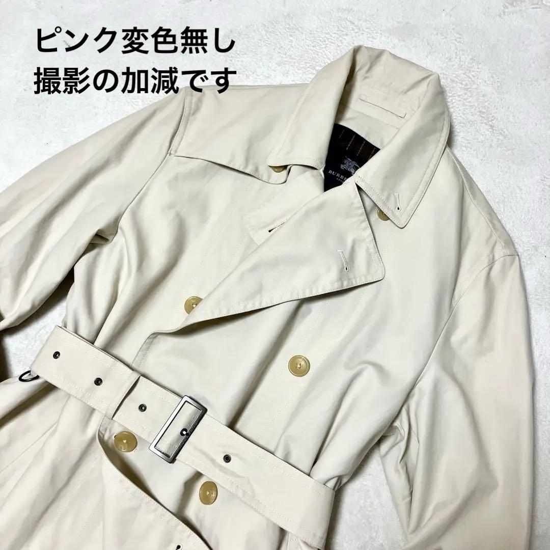 ノブです。バーバリーロンドン　トレンチコート　￼ライナー付　ベルト　大きめ