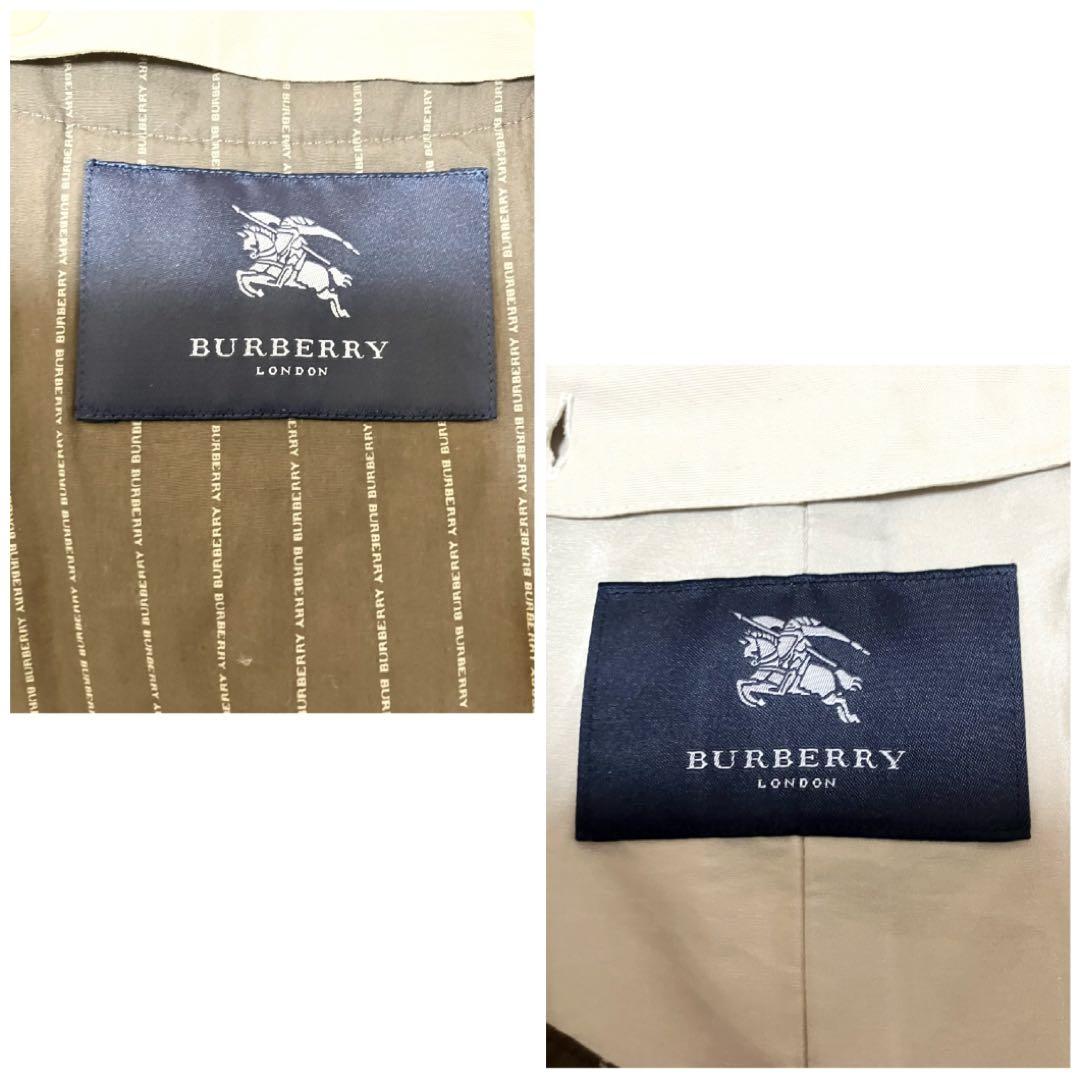 ノブです。バーバリーロンドン　トレンチコート　￼ライナー付　ベルト　大きめ