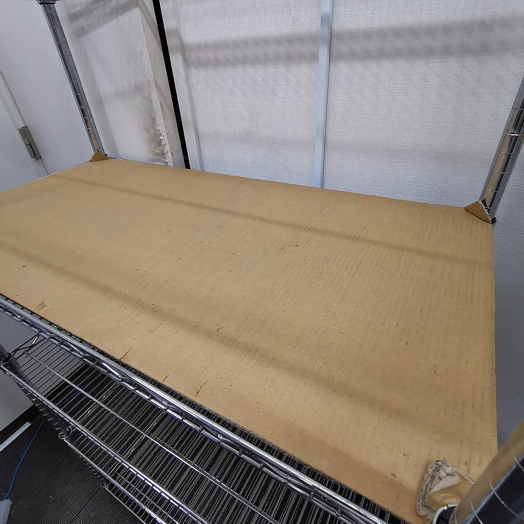 幅90cm　スチールラック 5段 シルバー 値引き交渉可