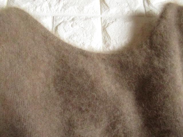 プラージュ plage ふわふわ 起毛 前後2way ファー ルーズ ニット