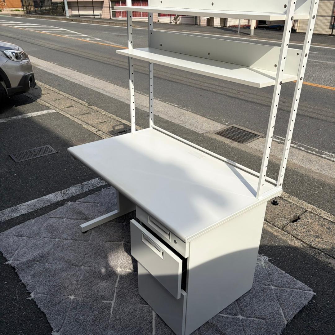 【福岡市限定】【コンテナ保管】オフィスデスク PLUS JOIFA331