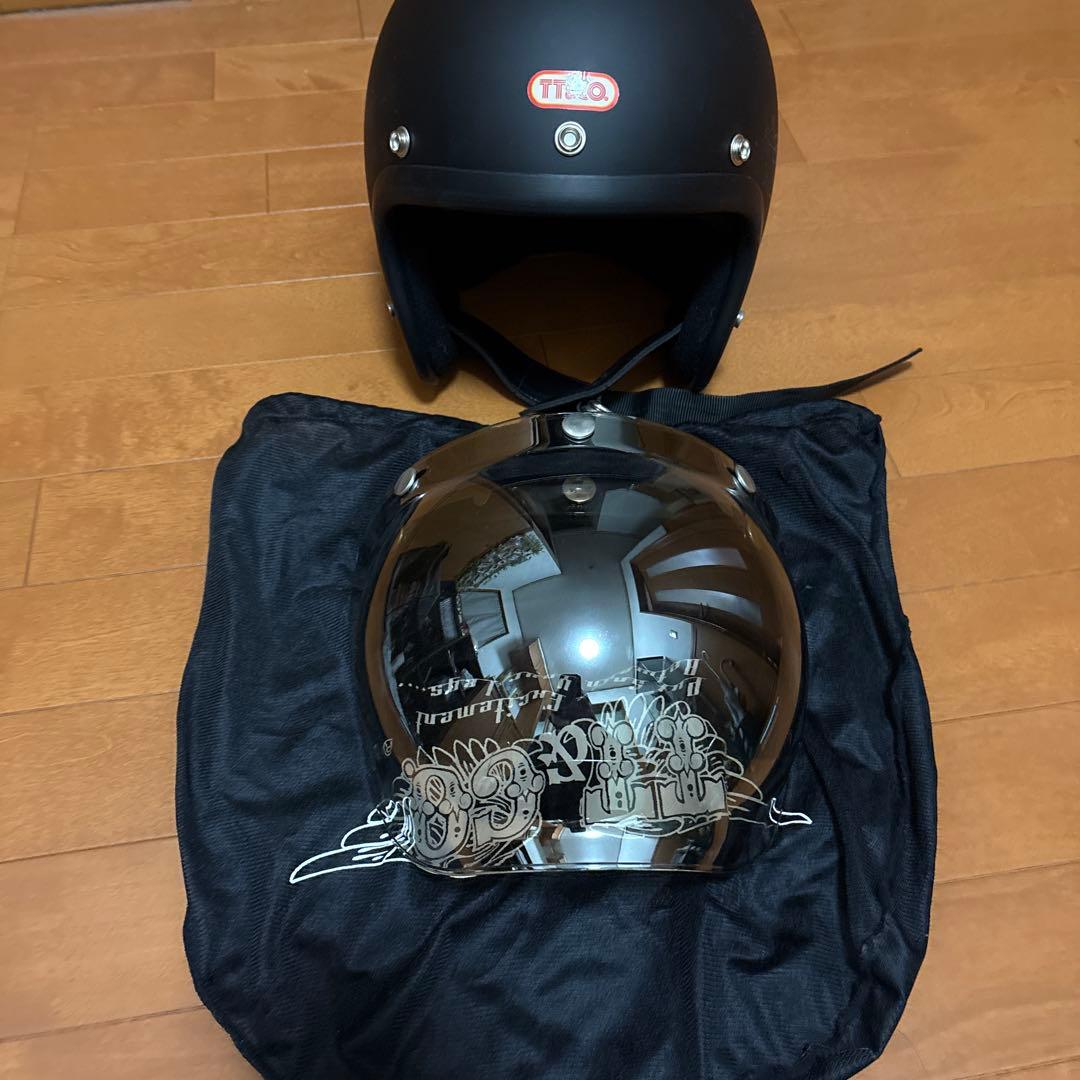 TT&CO. スーパーマグナム ジェットヘルメット