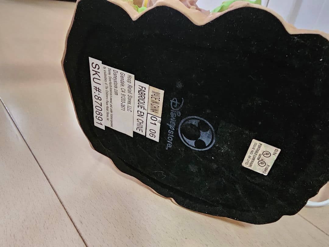 ティンカーベル　ランプ　ライト　ディズニー　置物　フラワー　花　レア　フェアリー