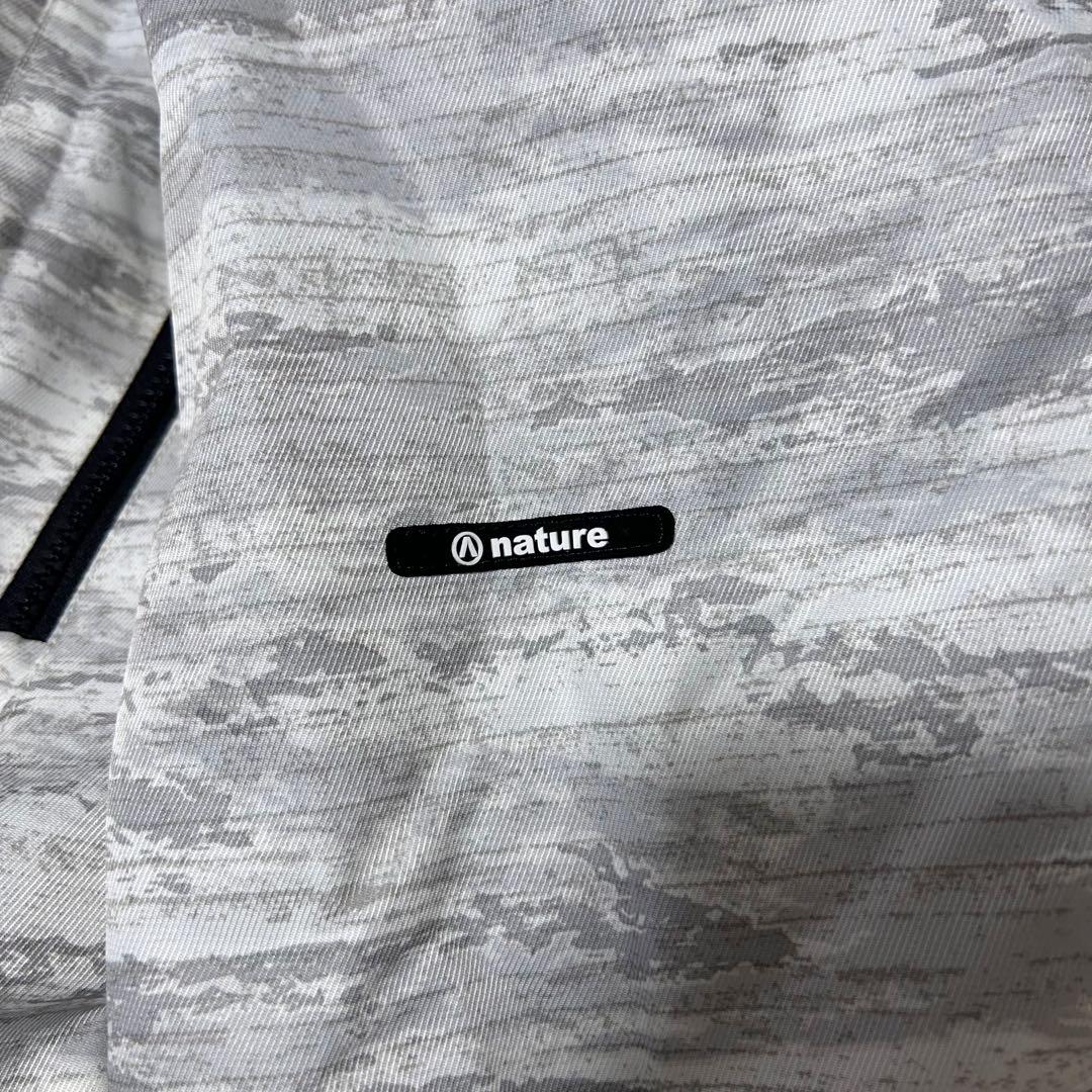 【美品】ARBN エアボーン スキーウェア 上下 シンプル ホワイト Ｌ