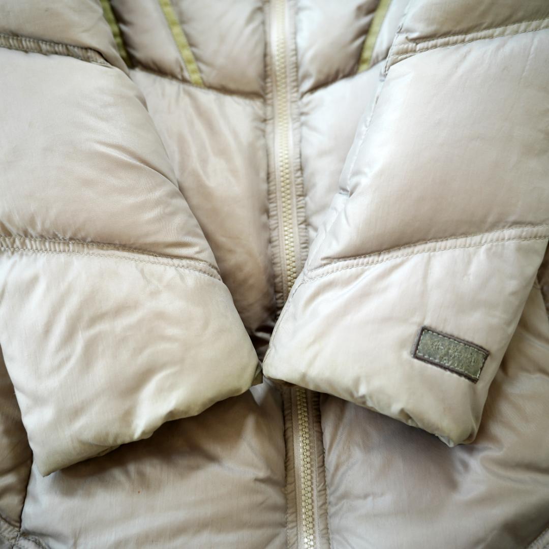 【良品】TATRAS　ダウンコート　Aラインシルエット　Sサイズ　グレージュ