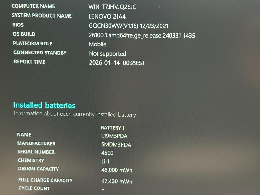 Windowsノート本体 Lenovo ThinkBook 15 G3 R5 16G 256G 500G