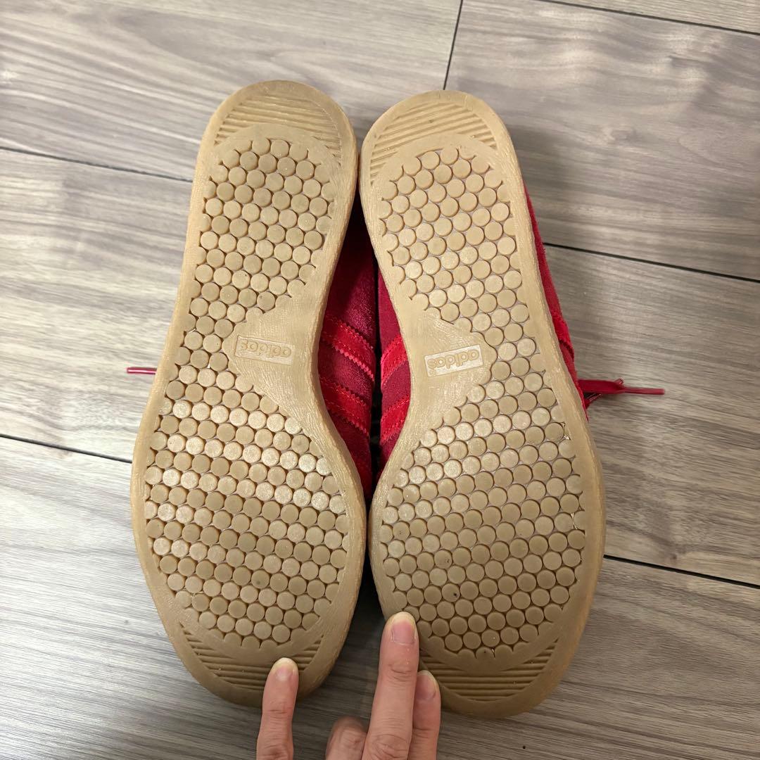 アディダス adidas TABACCO タバコ 赤 レッド24cm