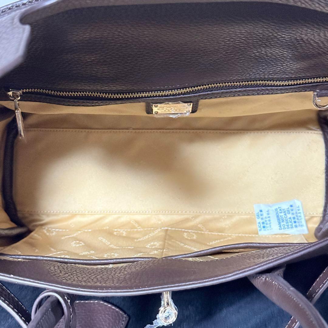 新品✨ココセリュクスゴールド　シュリンクレザー　ヘラクレス　トート　2way