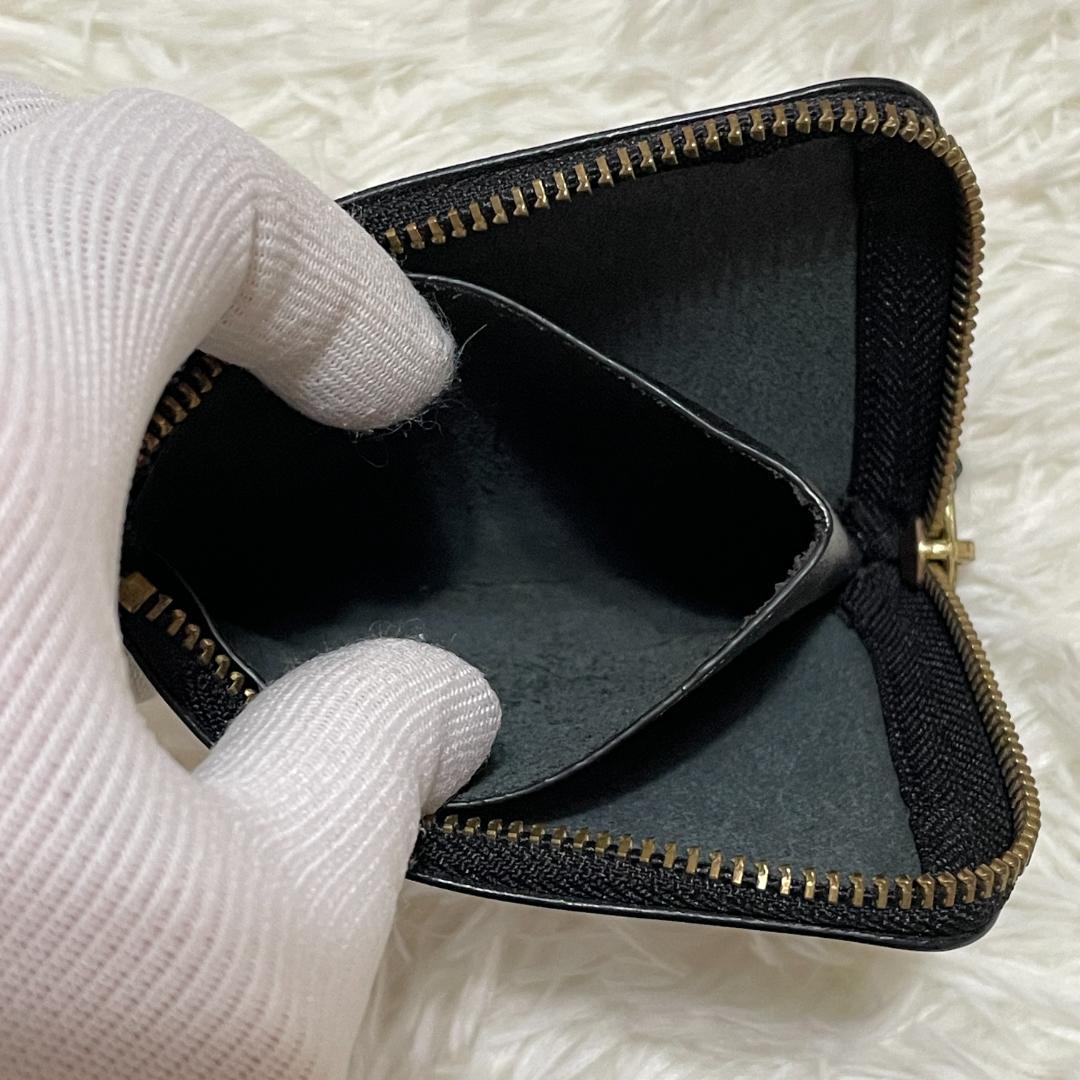 コムデギャルソン　L字ファスナー　ケース　小銭入れ　ブラック　SA3100