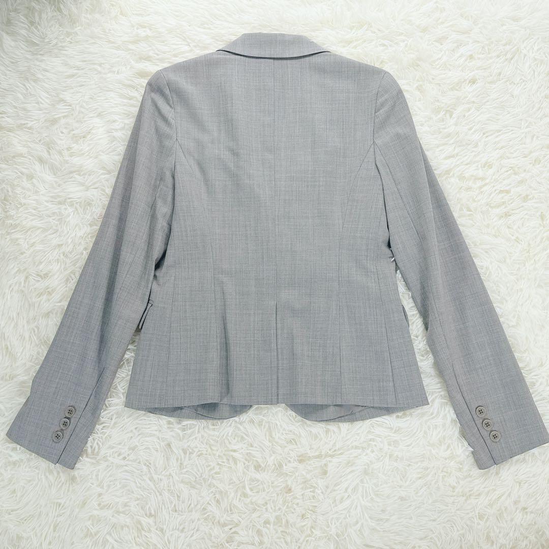 美品 セオリー スーツ セットアップ グレー ジャケット パンツ サイズ2