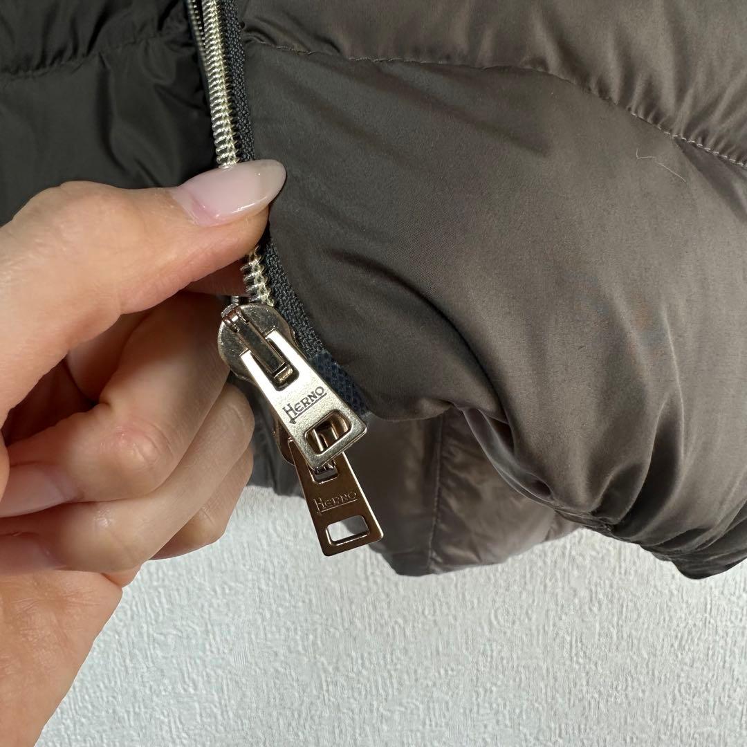 【超美品】ヘルノ　Herno ロングダウン　42