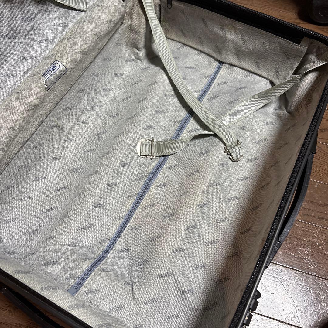 女性に！レアカラー廃盤品【ネイビー】RIMOWAリモワサルサ　機内持込可　補強済